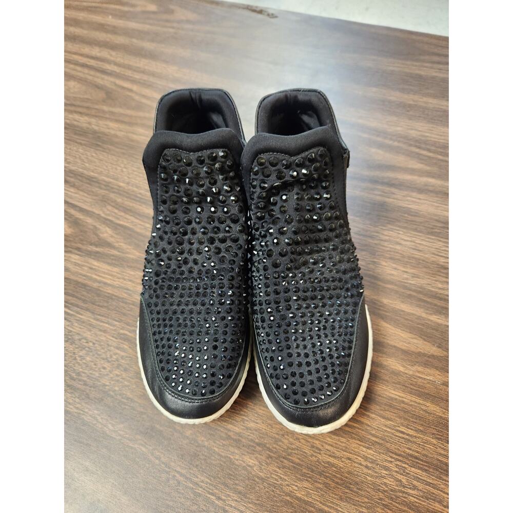 Movie’s Black Bling Slip-On Fashion Sneakers Women 38